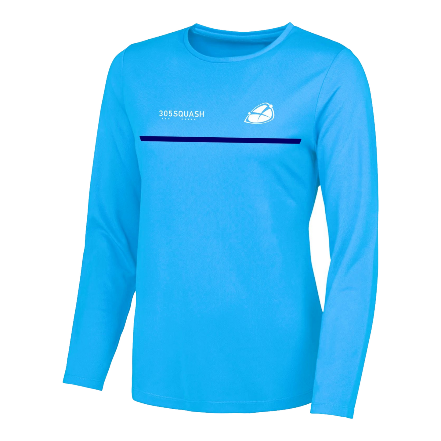 Scottish Squash Masters Action Womens Long Sleeve T