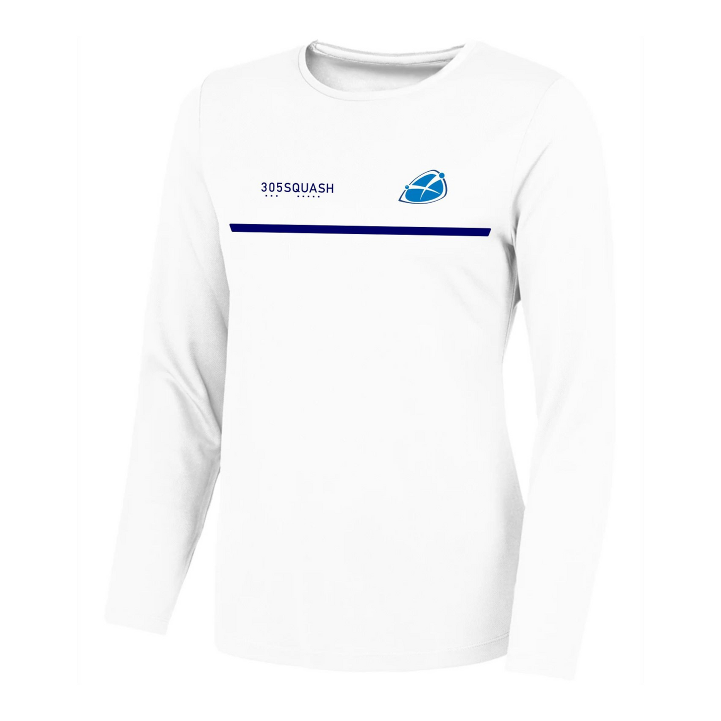 Scottish Squash Masters Action Womens Long Sleeve T