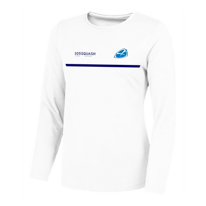 Scottish Squash Masters Action Womens Long Sleeve T