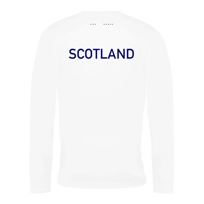 Scottish Squash Masters Action Womens Long Sleeve T