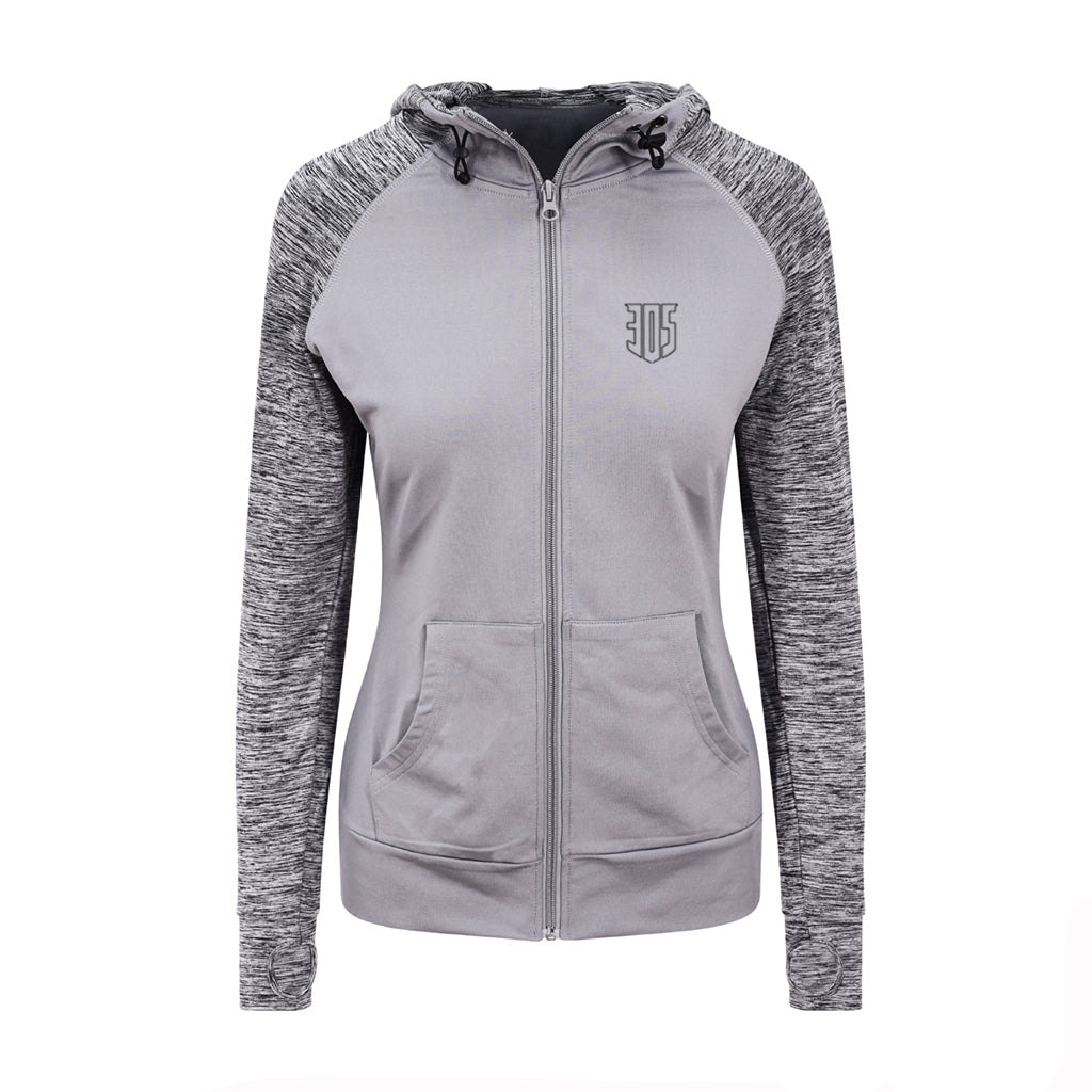 305 Shield Performance Lite Womens Full Zip Hoody