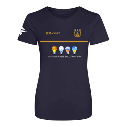 Southport & Birkdale Squash Action Womens T