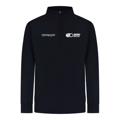 Southwell Squash Performance Kids 1/4 Zip Top