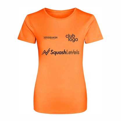 SquashLevels TEAM Action Womens T