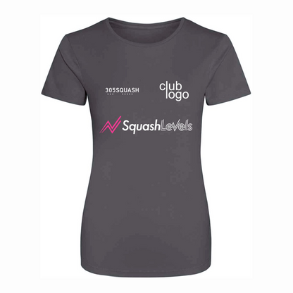 SquashLevels TEAM Action Womens T