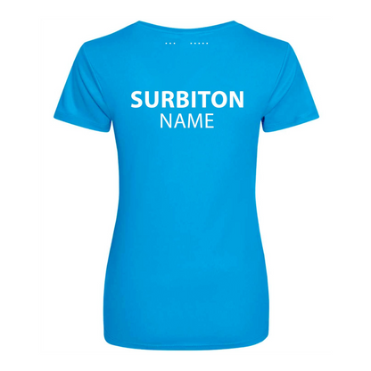 Surbiton Squash Action Womens T