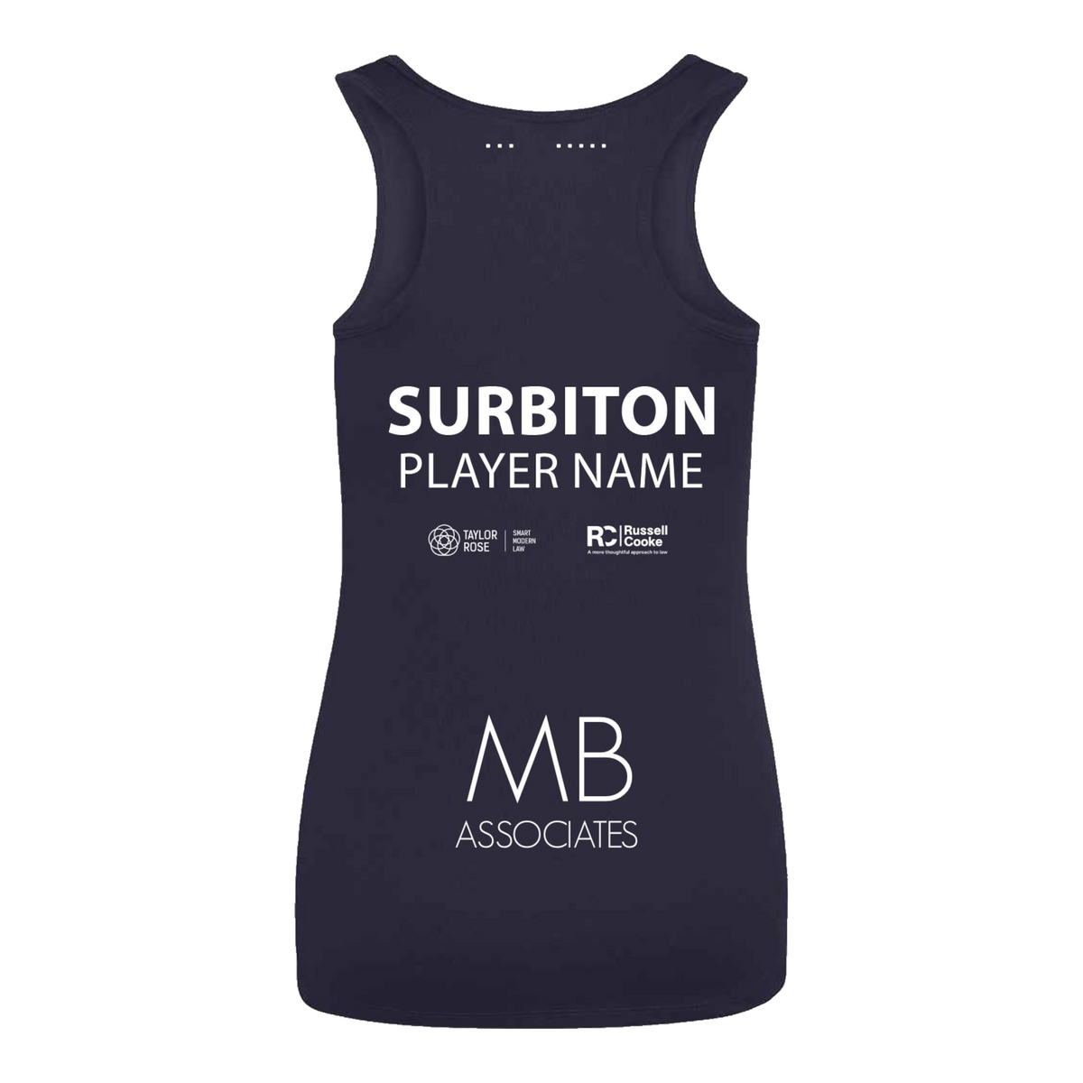 Surbiton Squash TEAM Action Womens Vest