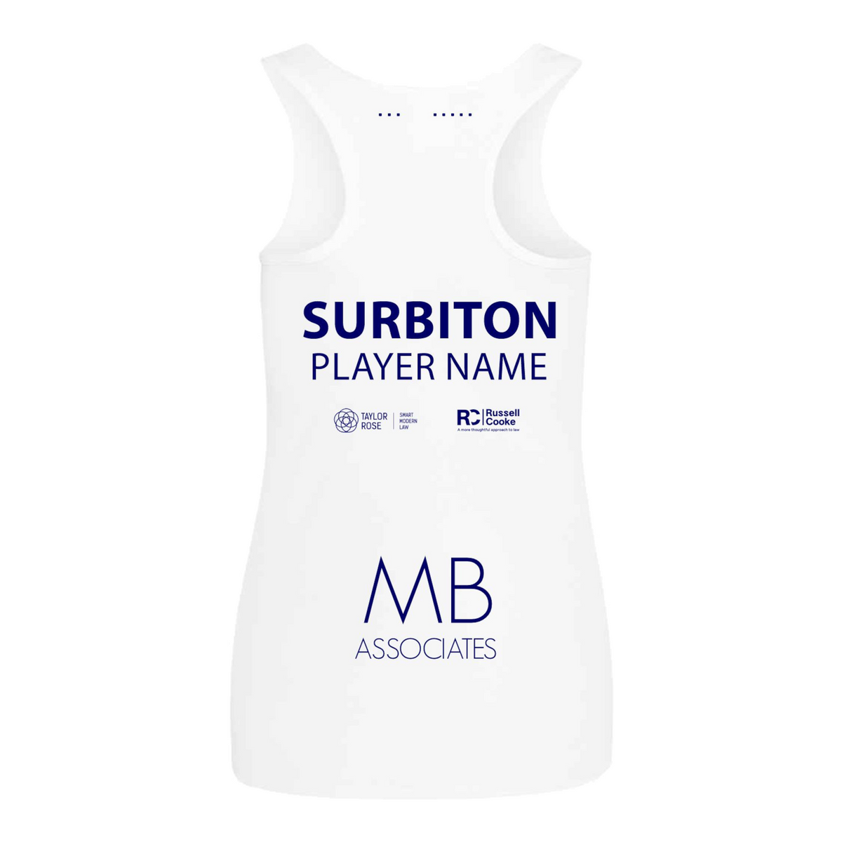 Surbiton Squash TEAM Action Womens Vest
