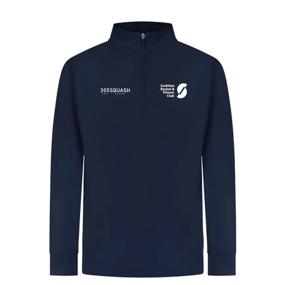 Surbiton Squash Performance Kids 1/4 Zip Top