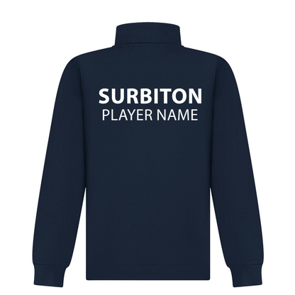 Surbiton Squash Performance Kids 1/4 Zip Top