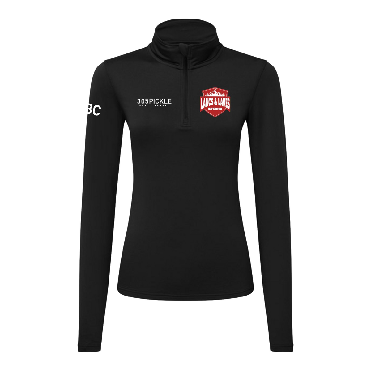 The Northern League Pickleball Performance Lite Womens 1/4 Zip Top