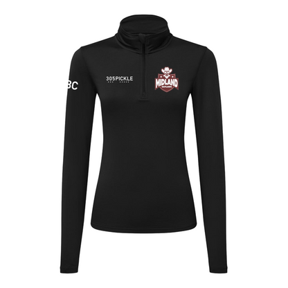 The Northern League Pickleball Performance Lite Womens 1/4 Zip Top