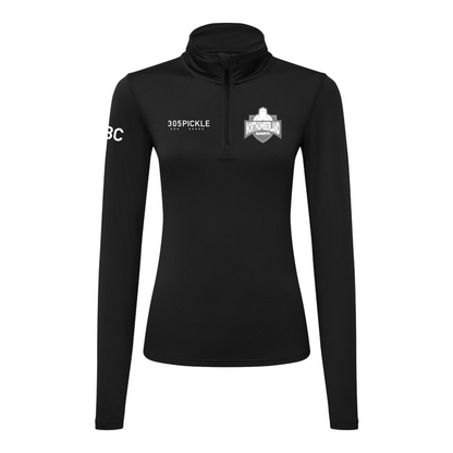 The Northern League Pickleball Performance Lite Womens 1/4 Zip Top