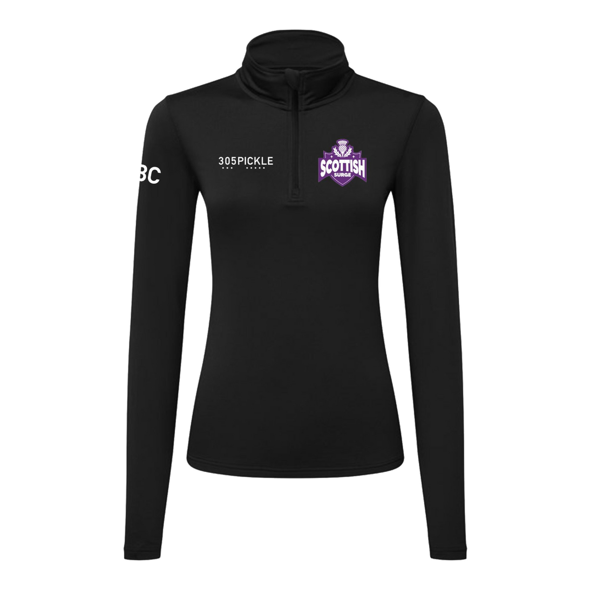 The Northern League Pickleball Performance Lite Womens 1/4 Zip Top