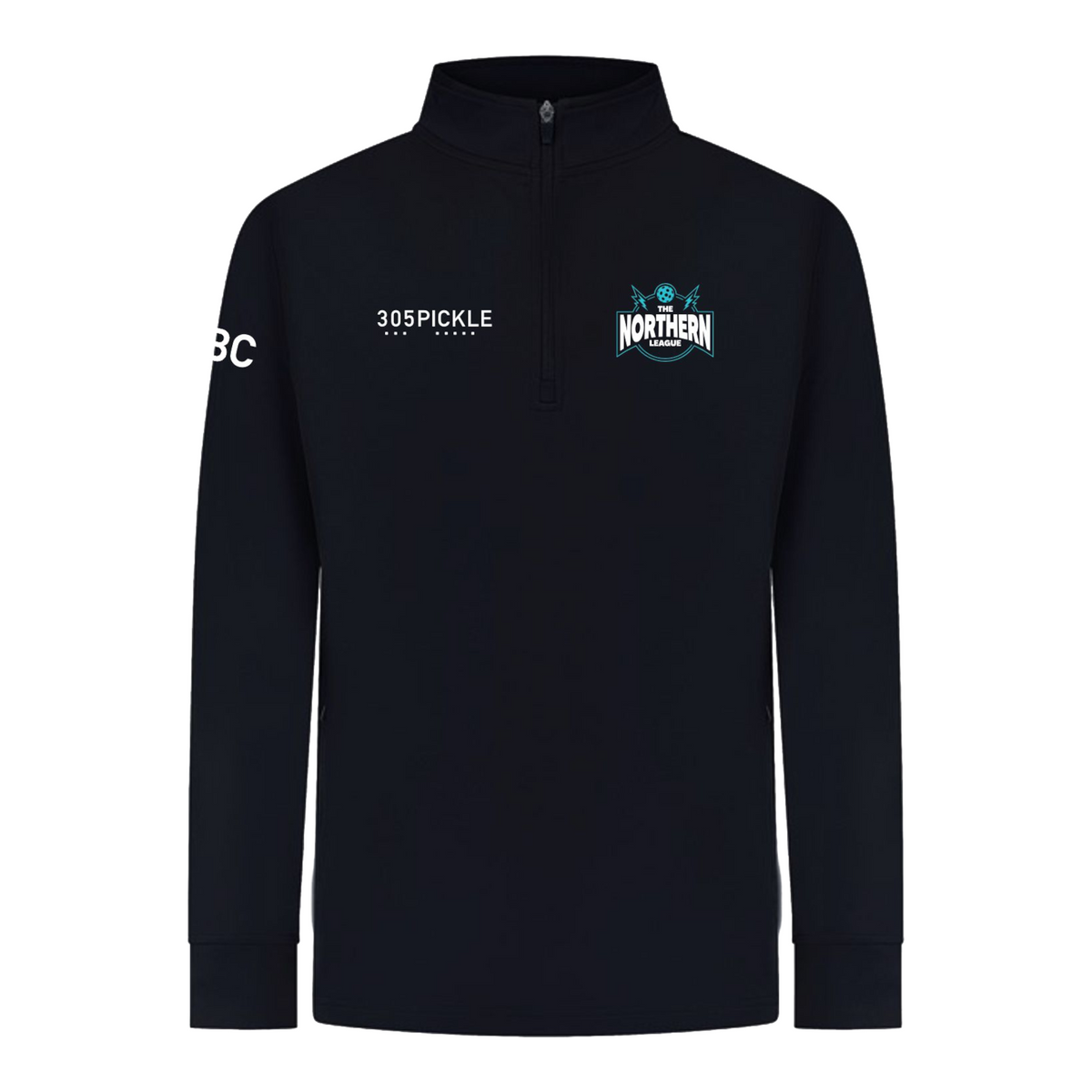 The Northern League Pickleball Performance Kids 1/4 Zip Top