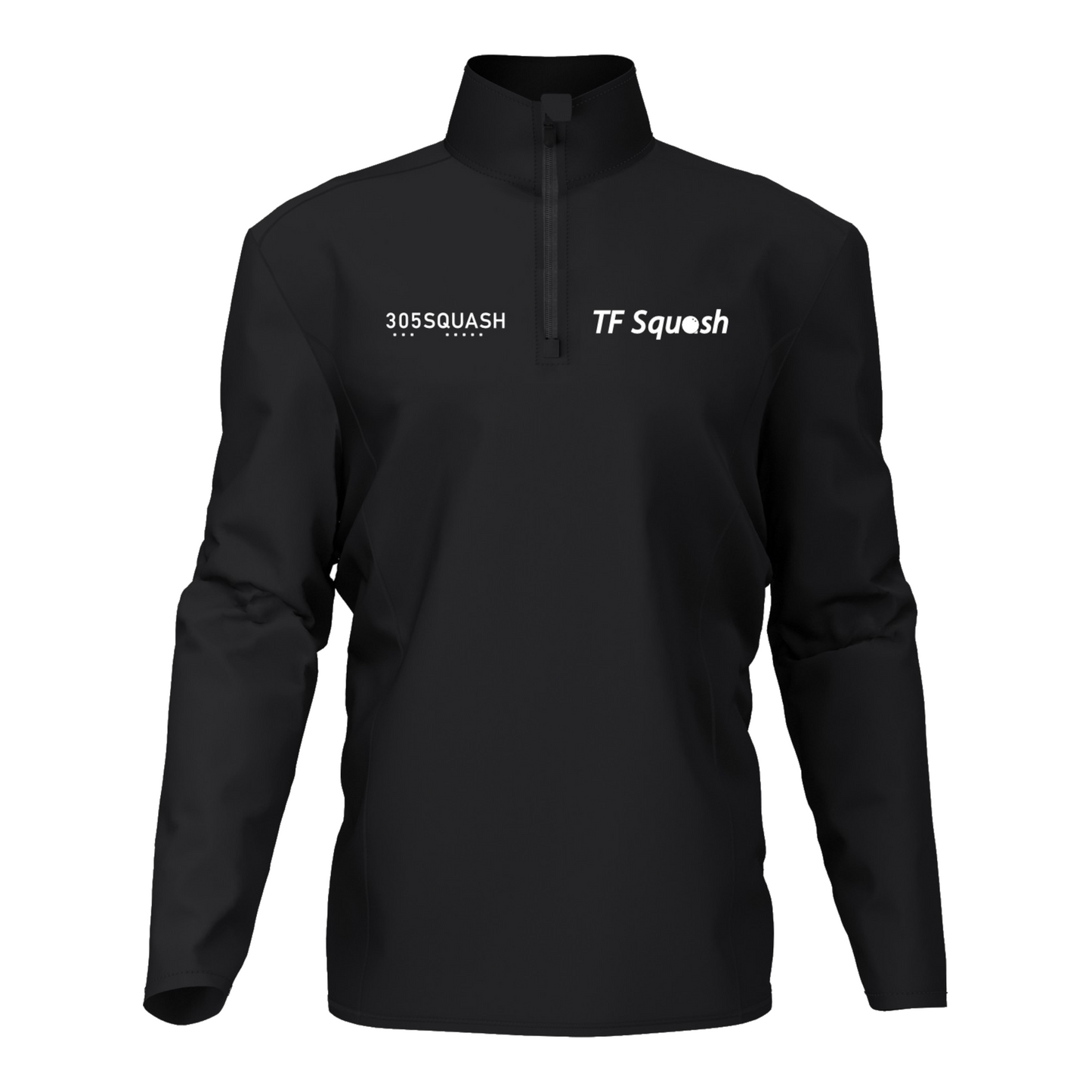 Total Fitness Whitefield Squash Performance Kids 1/4 Zip Jacket