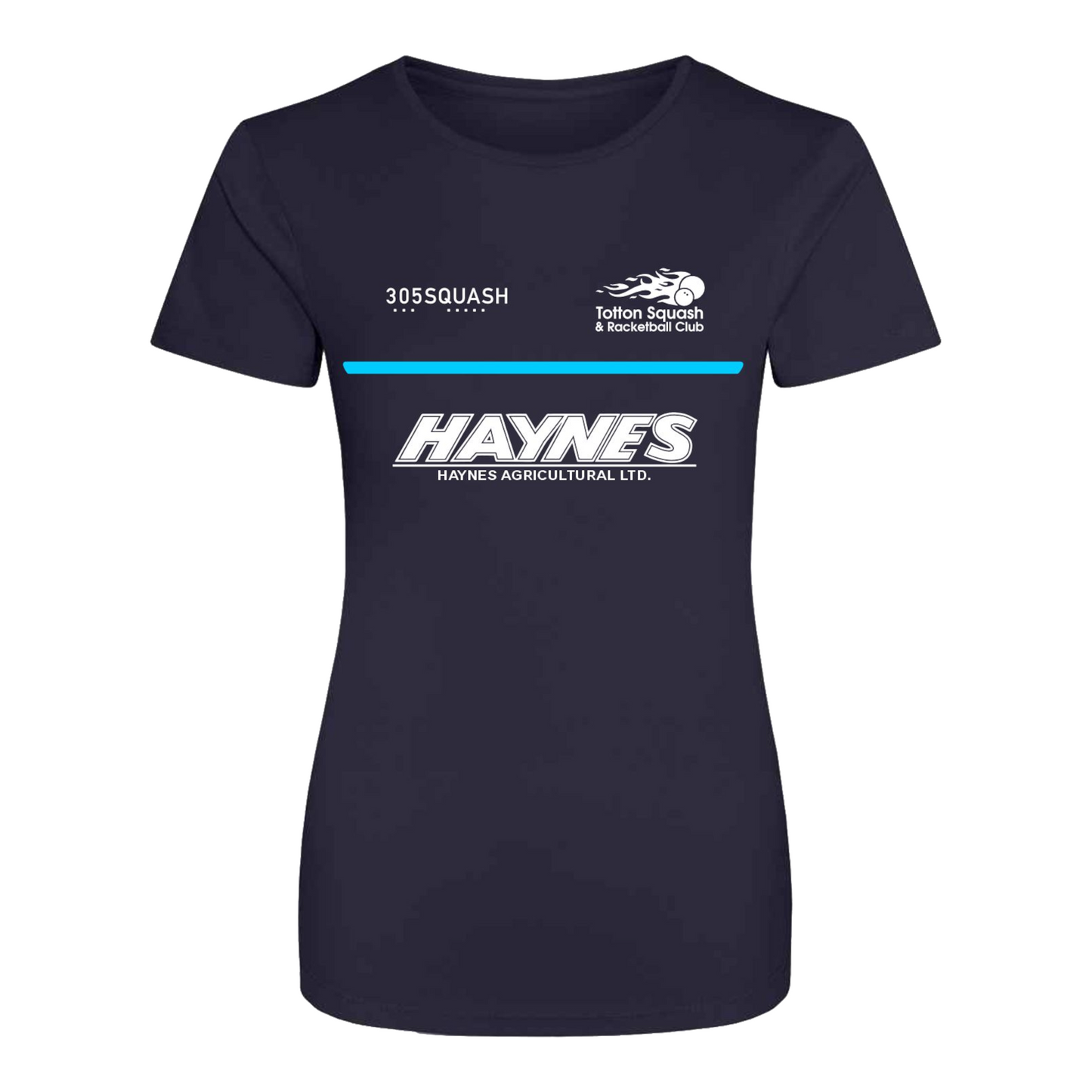 Totton Squash Action Womens T