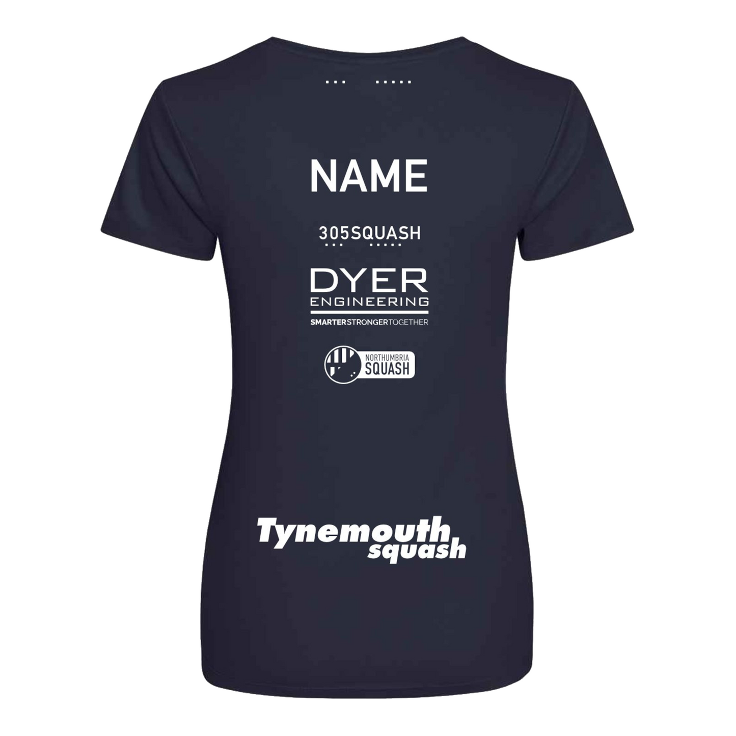 Tynemouth Squash Action Womens T