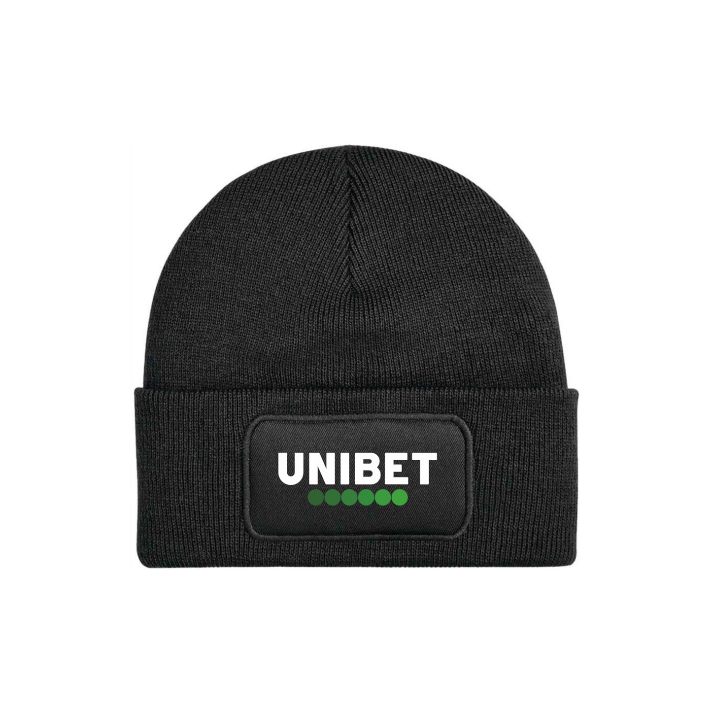 UNIBET Classic Cuffed Patch Beanie