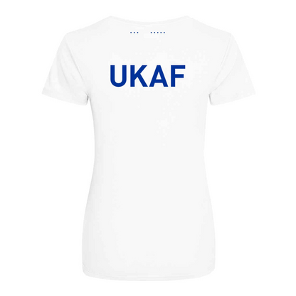 UKAF Squash Action Womens T