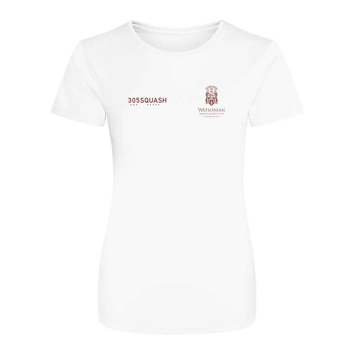 Watsonians Squash Action Womens T