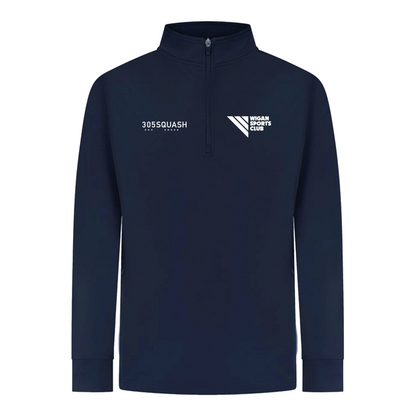 Wigan Squash Performance 1/4 Zip Top