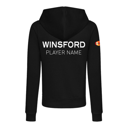 Winsford Squash Classic Full Zip Womens Hoody