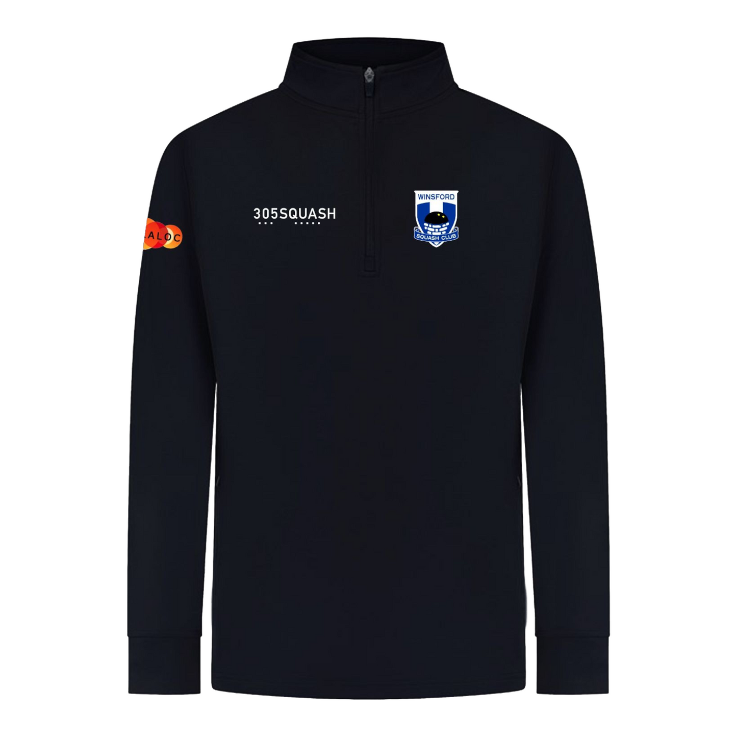 Winsford Squash Performance 1/4 Zip Top
