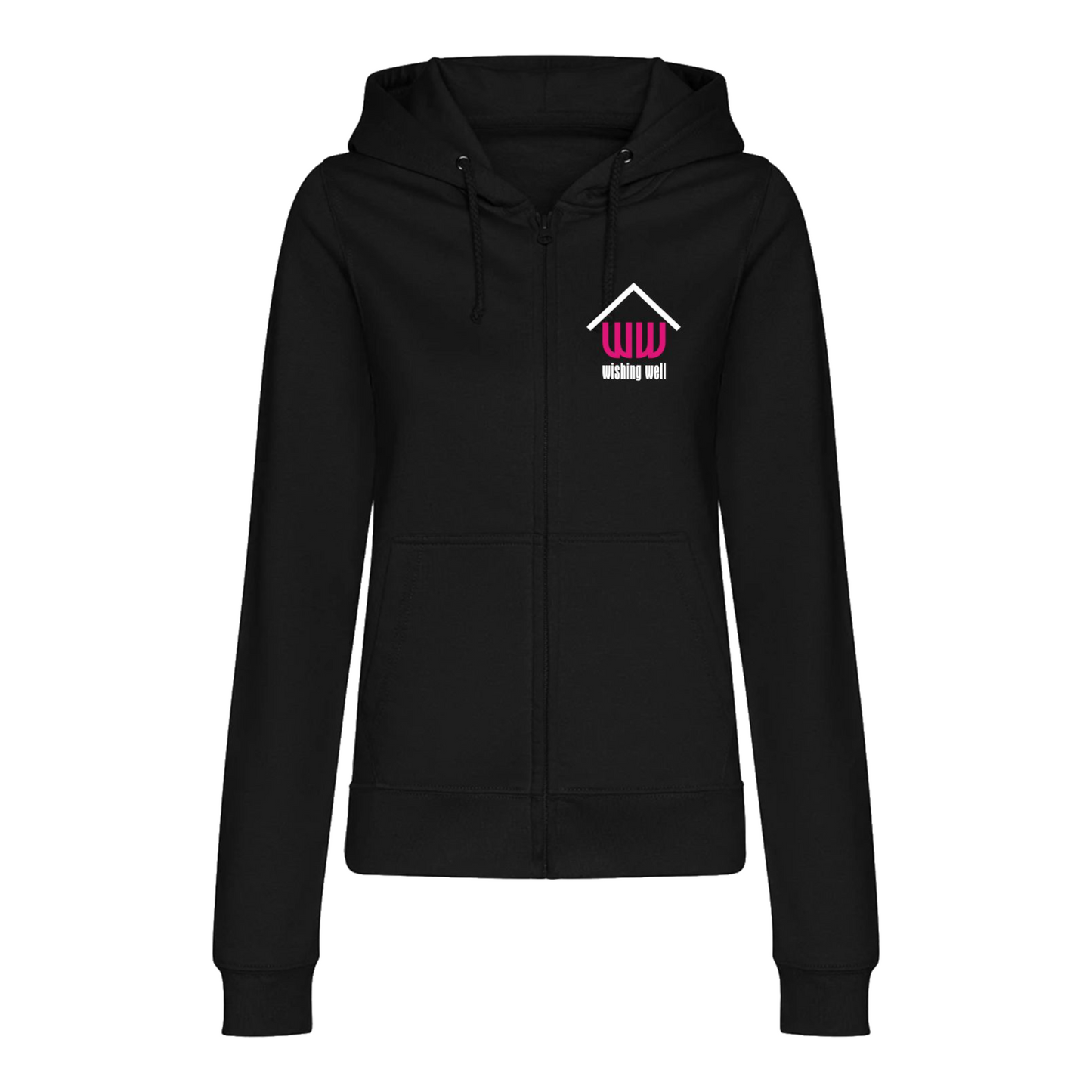 Wishing Well Classic Full Zip Womens Hoody