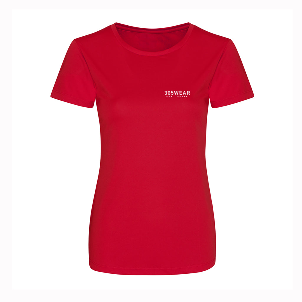 305WEAR Wordmark Performance Womens T