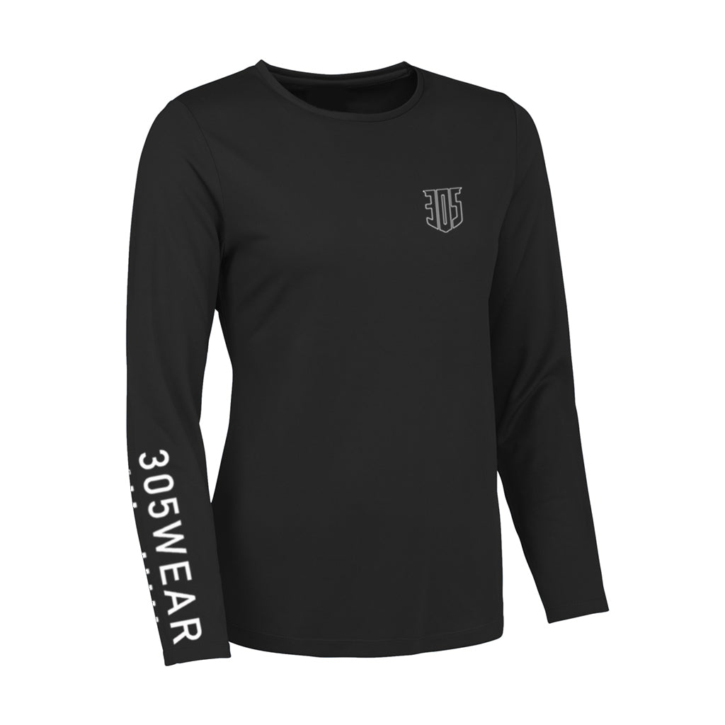 305 Shield Action Womens Long Sleeve T