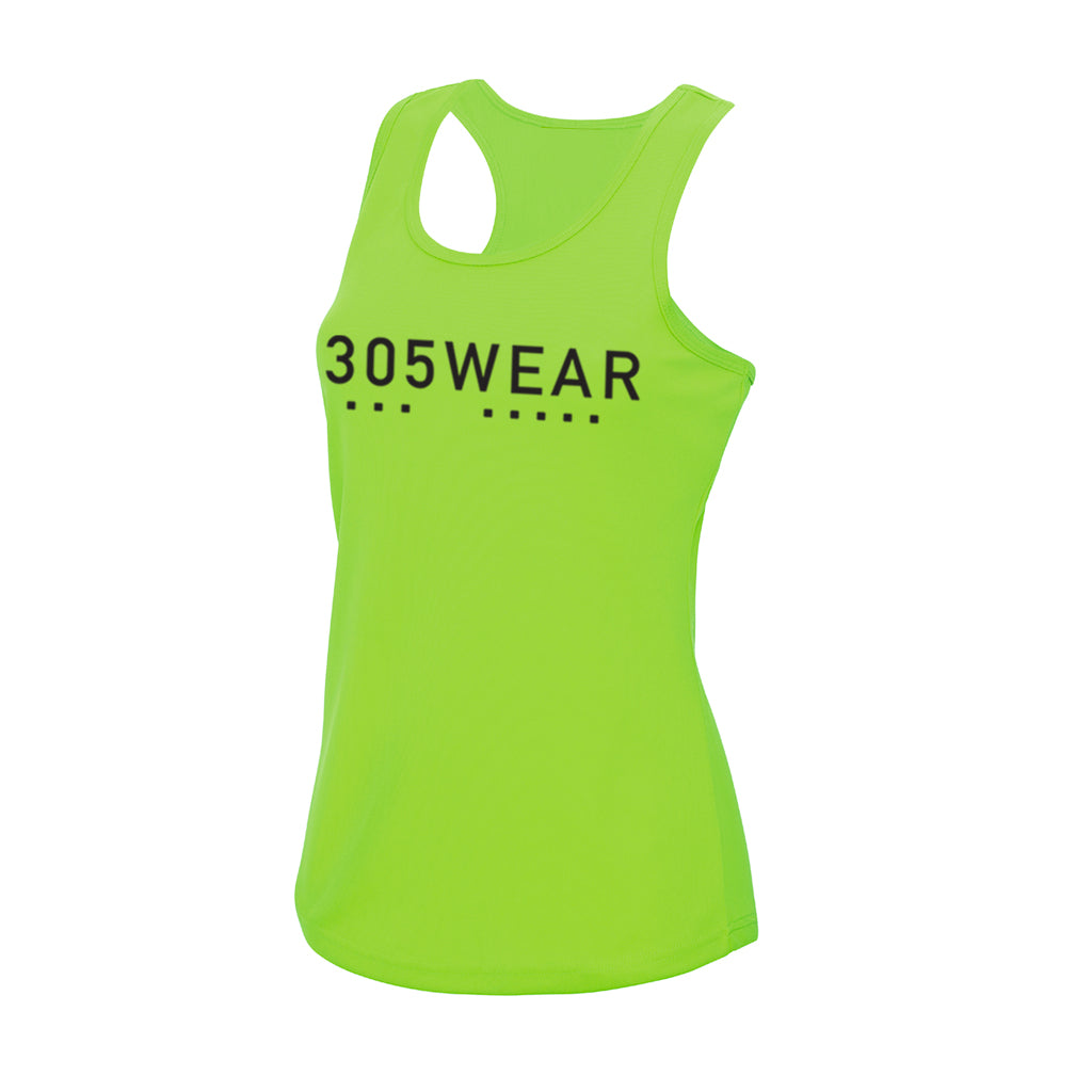 305WEAR Wordmark Icon Action Womens Vest