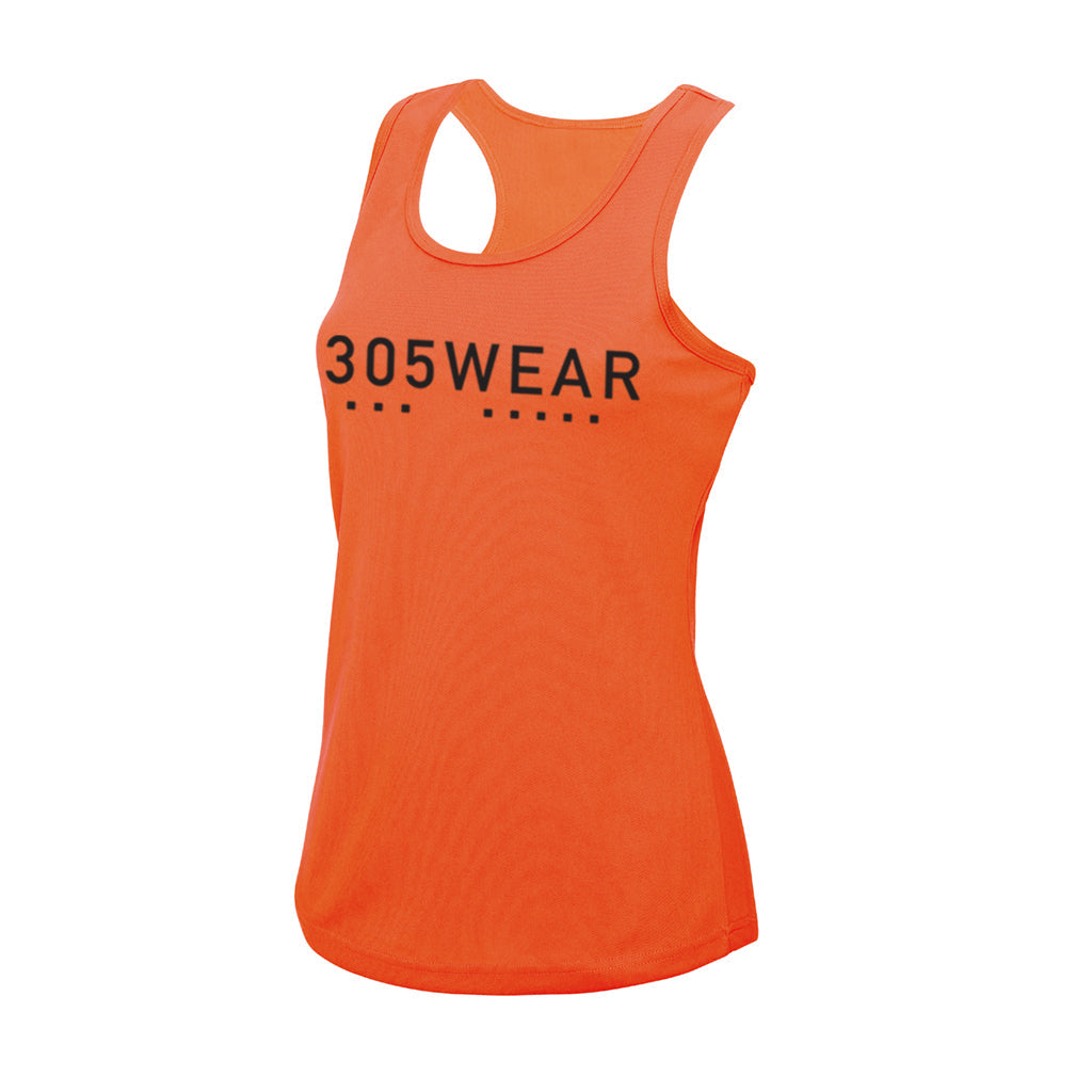 305WEAR Wordmark Icon Action Womens Vest