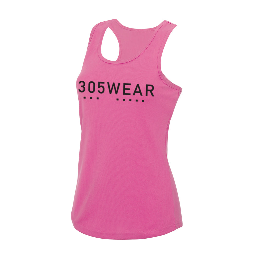 305WEAR Wordmark Icon Action Womens Vest