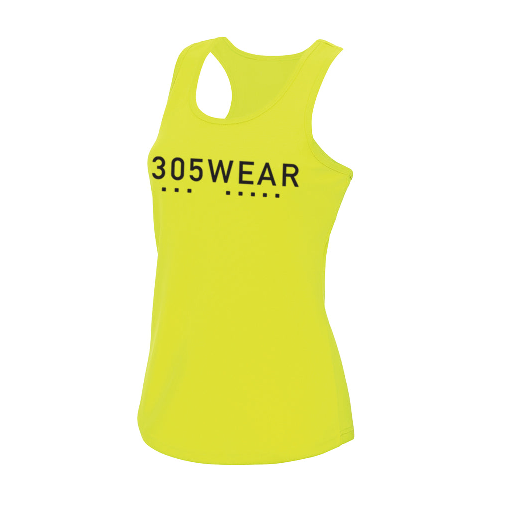 305WEAR Wordmark Icon Action Womens Vest