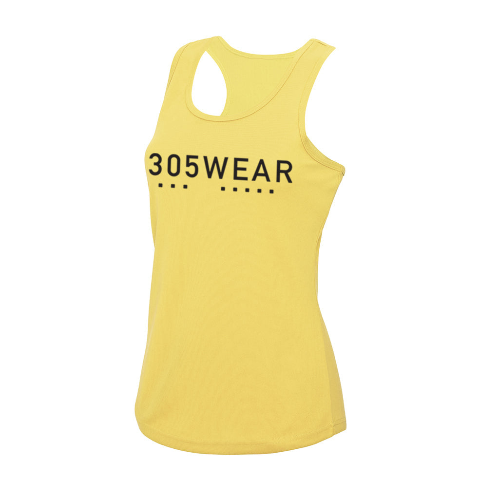 305WEAR Wordmark Icon Action Womens Vest