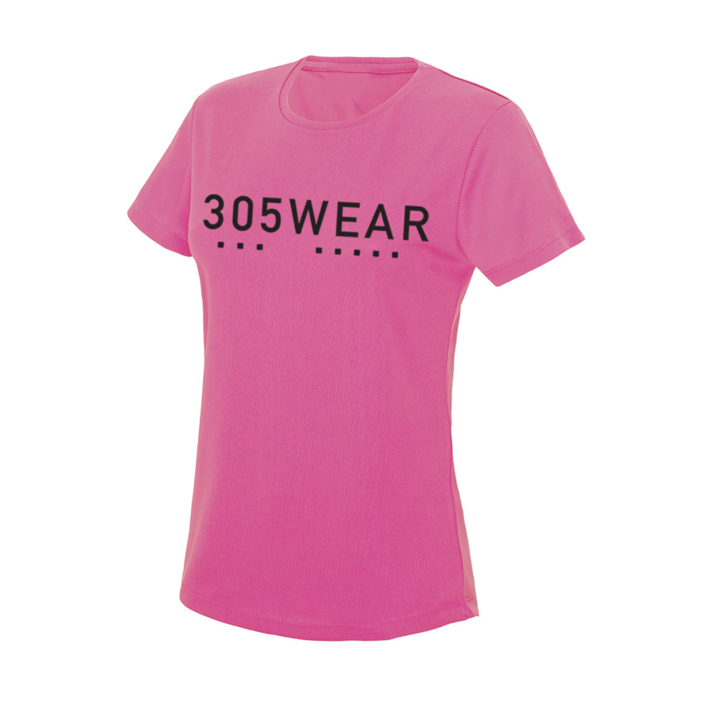 305WEAR Wordmark Icon Action Womens T