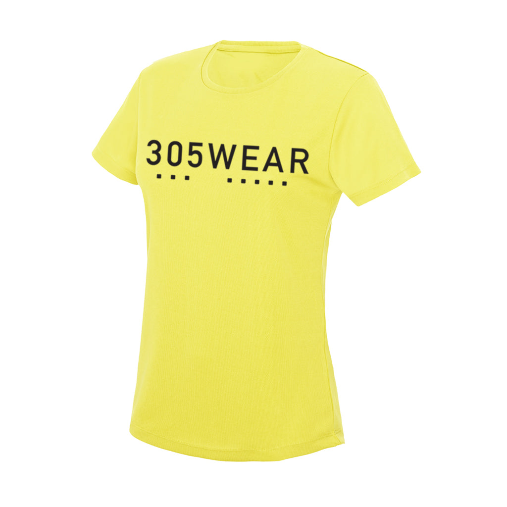 305WEAR Wordmark Icon Action Womens T