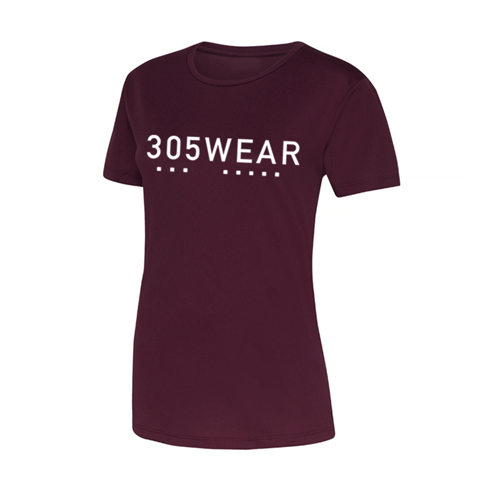 305WEAR Wordmark Icon Action Womens T