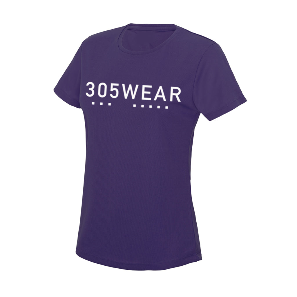 305WEAR Wordmark Icon Action Womens T