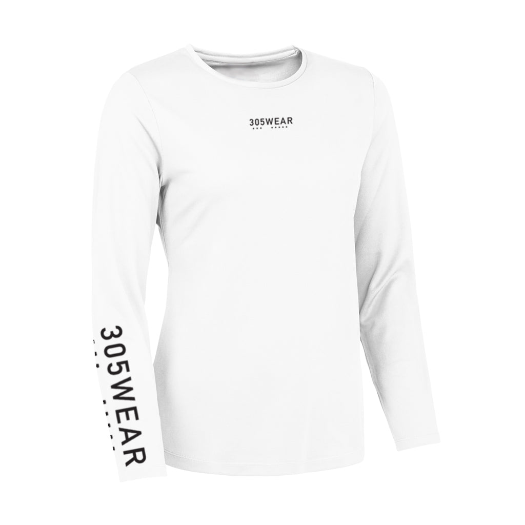 305WEAR Wordmark Action Womens Long Sleeve T