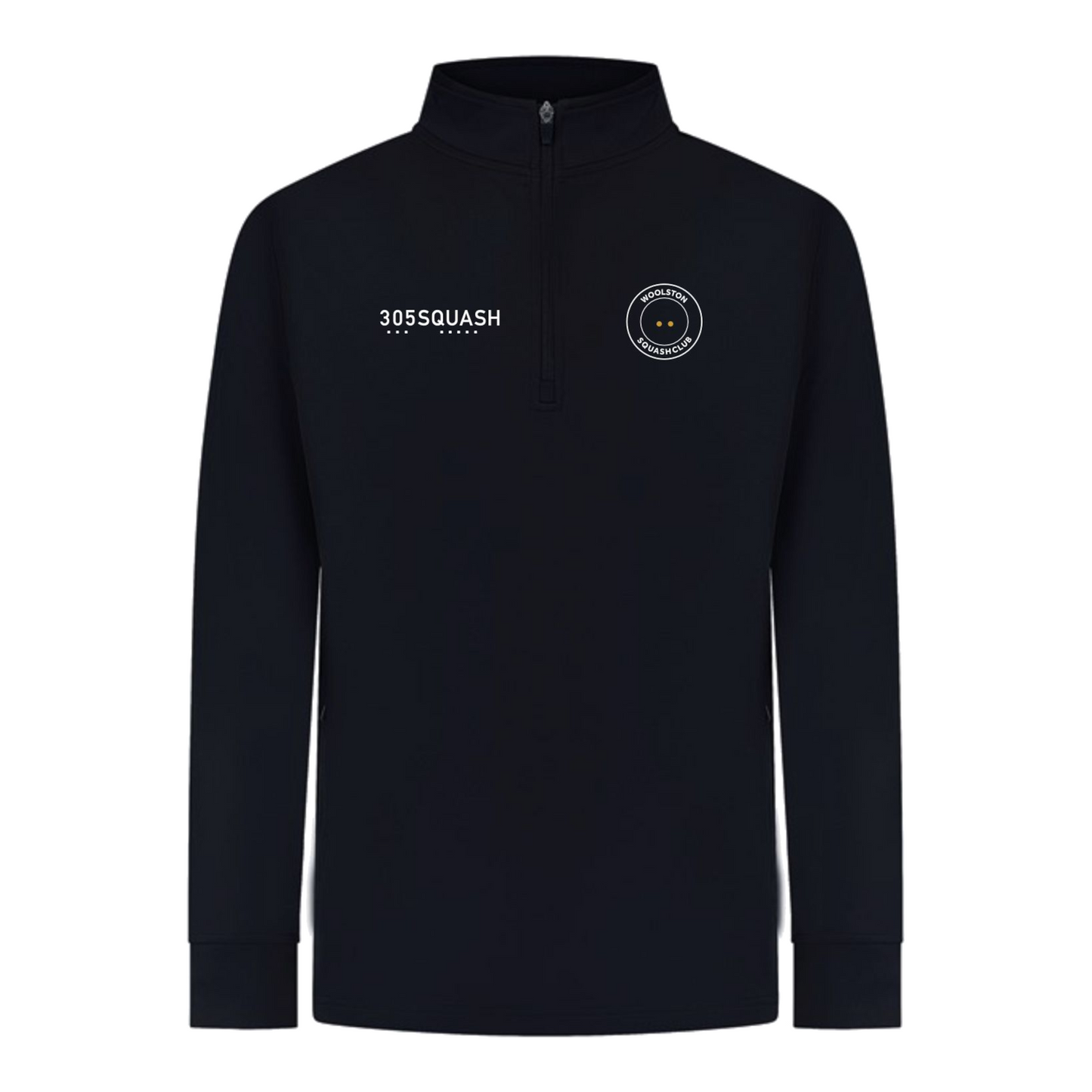 Woolston Squash Performance Kids 1/4 Zip Top