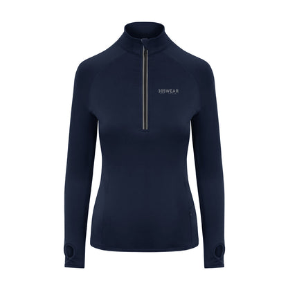 305WEAR Wordmark Performance Fit Womens 1/2 Zip Top