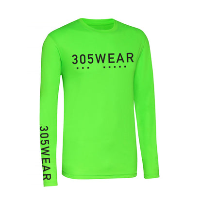 305WEAR Wordmark Icon Action Long Sleeve T
