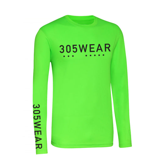 305WEAR Wordmark Icon Action Long Sleeve T