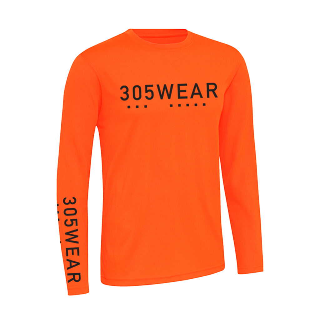 305WEAR Wordmark Icon Action Long Sleeve T