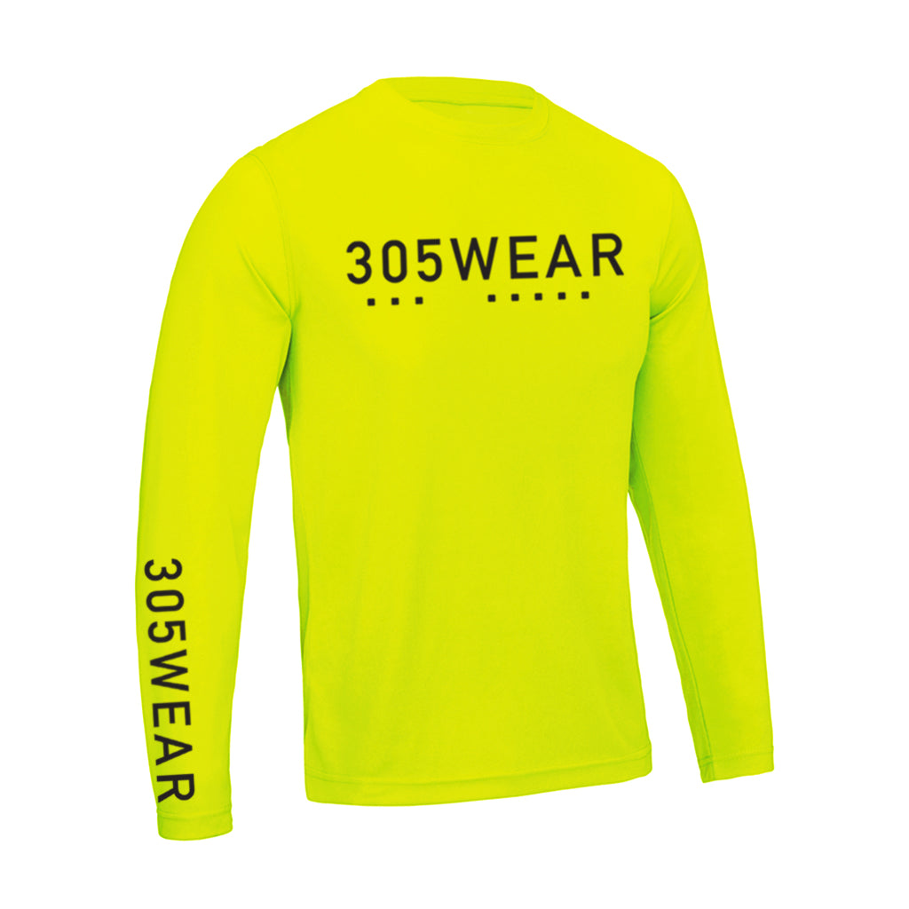 305WEAR Wordmark Icon Action Long Sleeve T