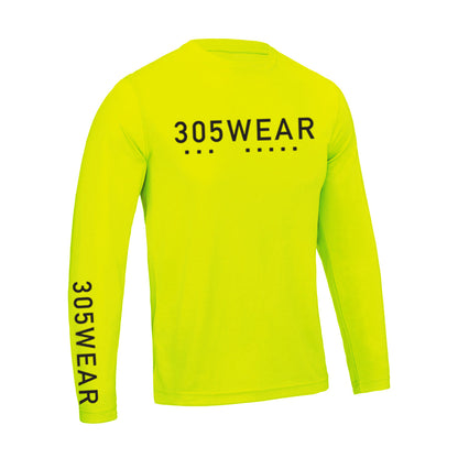 305WEAR Wordmark Icon Action Long Sleeve T