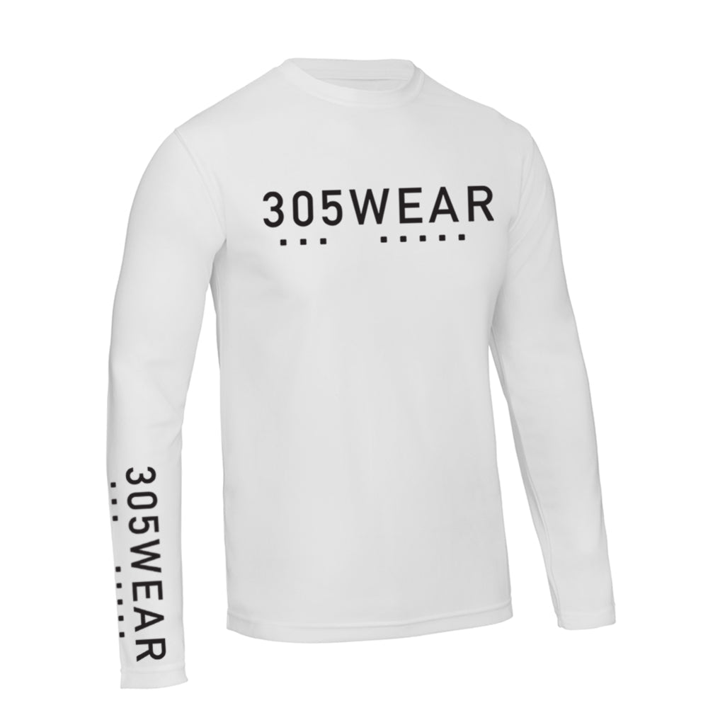 305WEAR Wordmark Icon Action Long Sleeve T