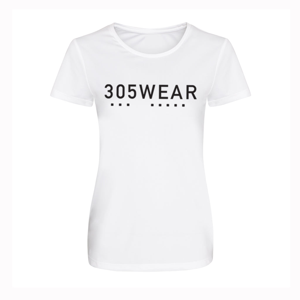 305WEAR Wordmark Icon Performance Womens T